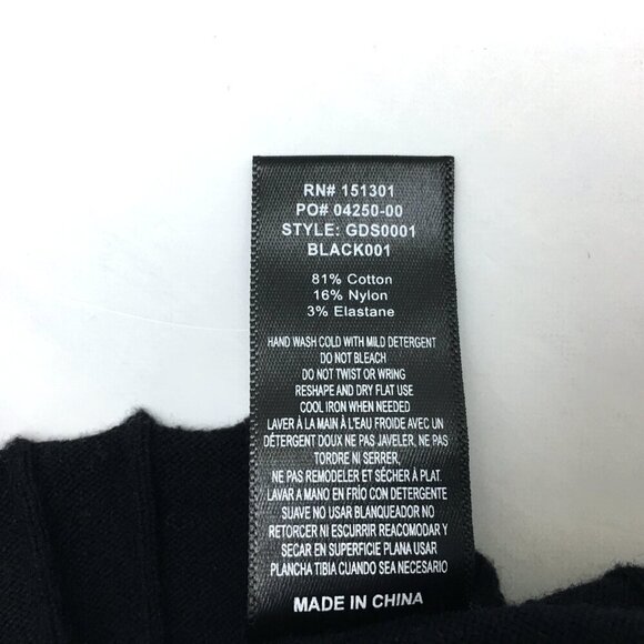 Good American Women's Black Rib Knit Bodycon Midi Dress Sleeveless size 2 - Picture 8 of 9